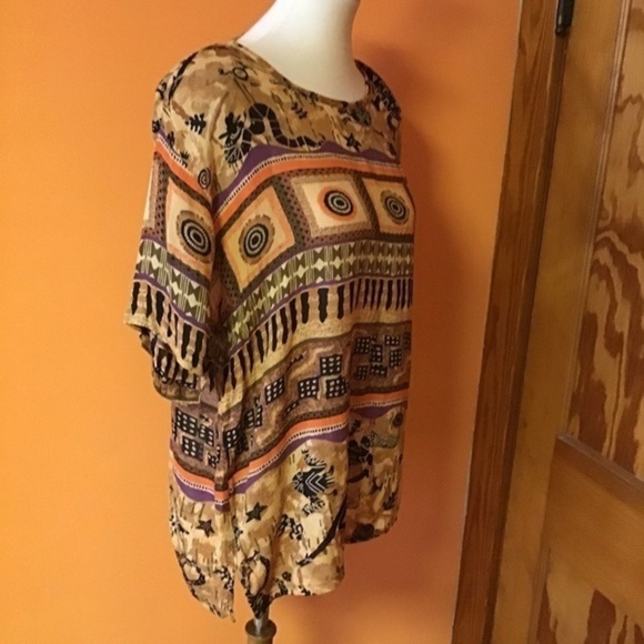 Vintage 80s safari tunic - Picture 3 of 9